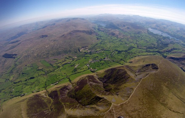 High above Blencathra